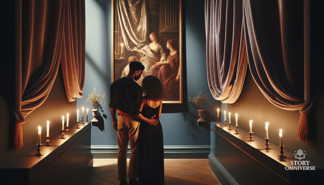 Curtains of Candlelight: A Velvet Quill Romance